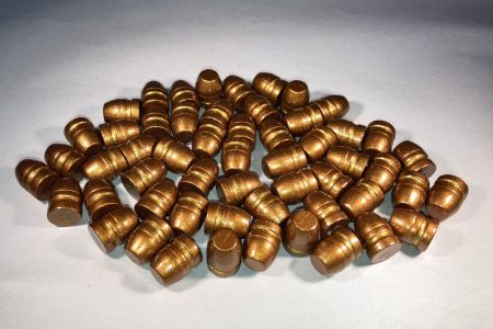 44-40 185 grain Round Nose Flat Point Bevel Base