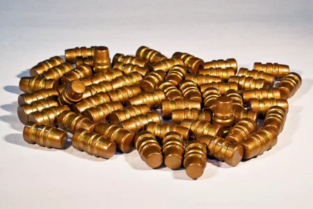 EP-38-158-SB_bronze 158 grain Semi Wadcutter Bevel Base 38 Special - 357 Magnum Hi-Tek Coated Bullet Bronze